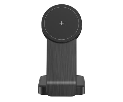 Ładowarka do smartfonów Silver Monkey Alu MagCharger Qi2 3in1 czarna
